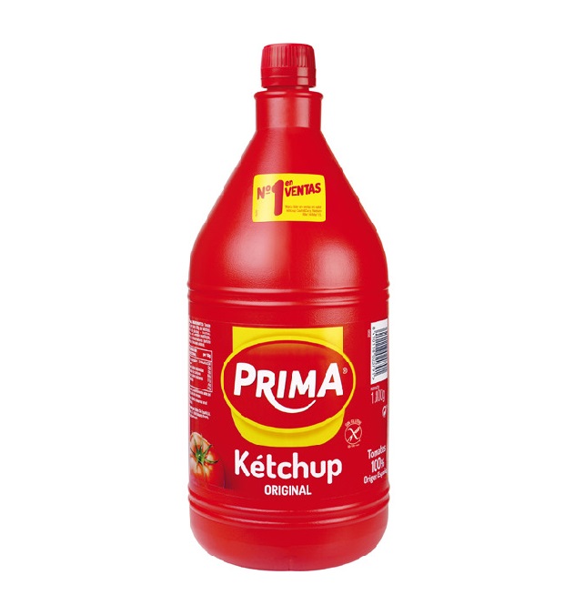 Tomate Ketchup Prima bote 1.8 Kgr. clásico