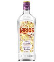 Gin Larios 1 Litro 2 destilaciones Española 37,5º