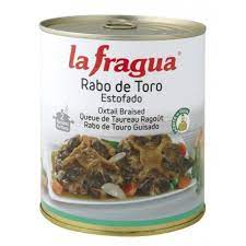 Rabo de Toro Estofado lata 1 kg. La Fragua