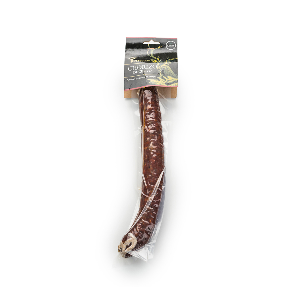Chorizo de Ciervo Torrecaza tripa el Kg.