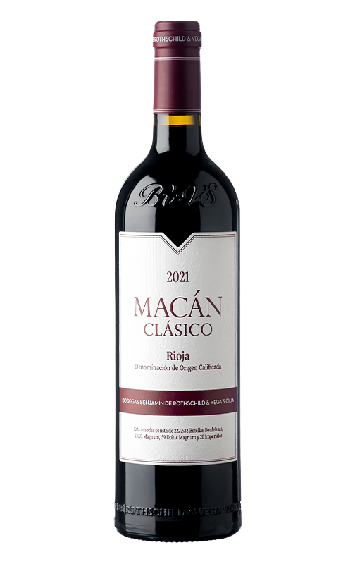 Macán Clásico Crianza 2022 75 cl. Rioja