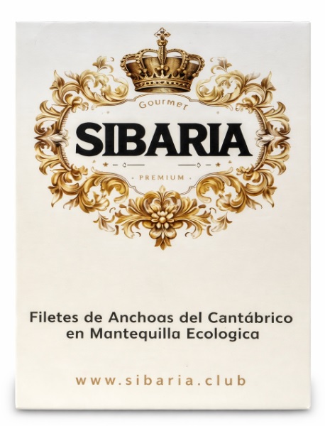 Anchoa del Cantabrico en Mantequilla Sibaria Gourmet OL-150gr. 12-14 lomos