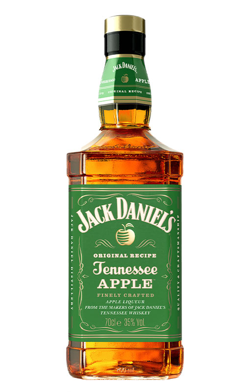 Whisky J. Daniel´s Manzana 35º 70 cl. Americano