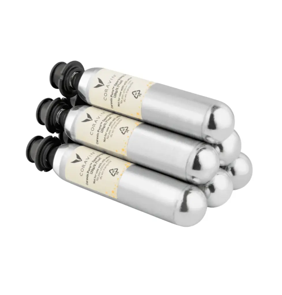 Coravin, Capsula Pure Sparkling CO2 20 gr. unid. Riedel