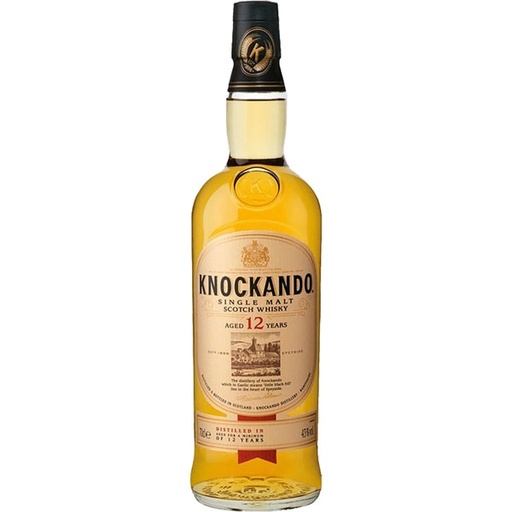 Whisky de Malta Knockando 12 Años 43º 70 cl. 