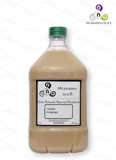 Crema de Pionono 15º 3 L. Mil Paladares Ñ