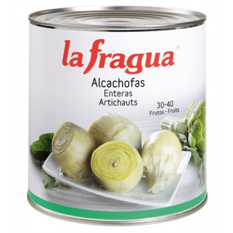 Alcachofa Entera Extra lata 3 kg. 30-40p. La Fragua