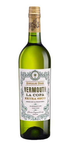 Vermut Gonzalez Byass La Copa Blanco Extra Seco 17º 75 cl.